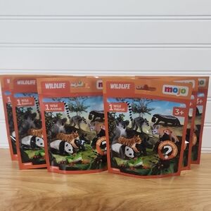 Mojo Wildlife Animal Surprise Pack Bundle- 7 Packages Unopened